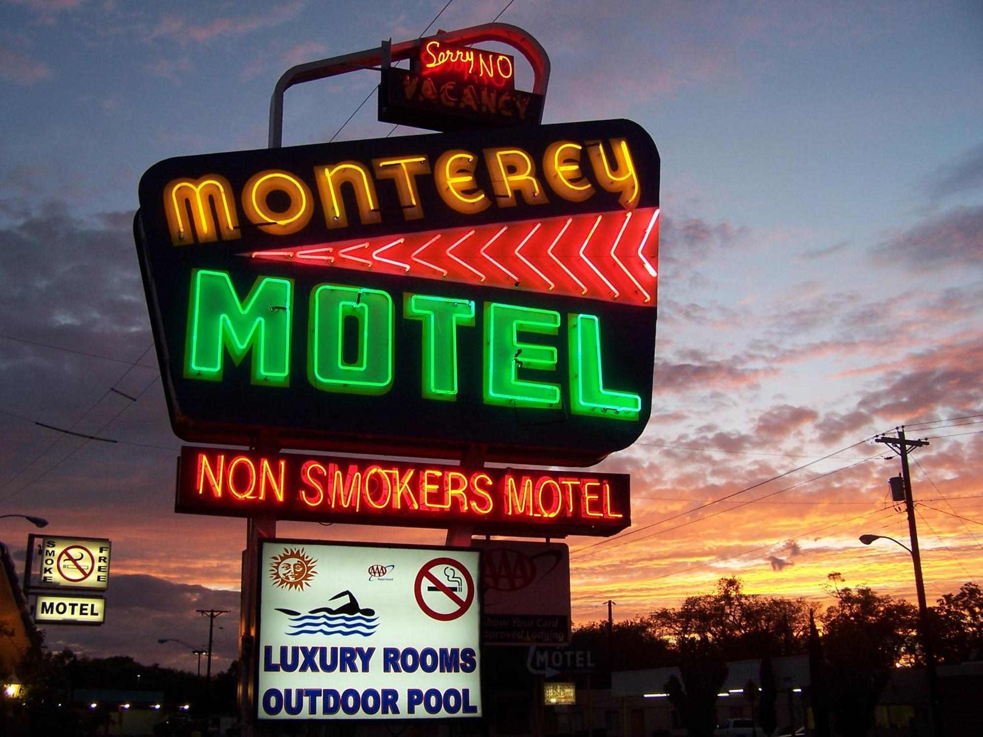 The Monterey Motel Альбукерке Экстерьер фото